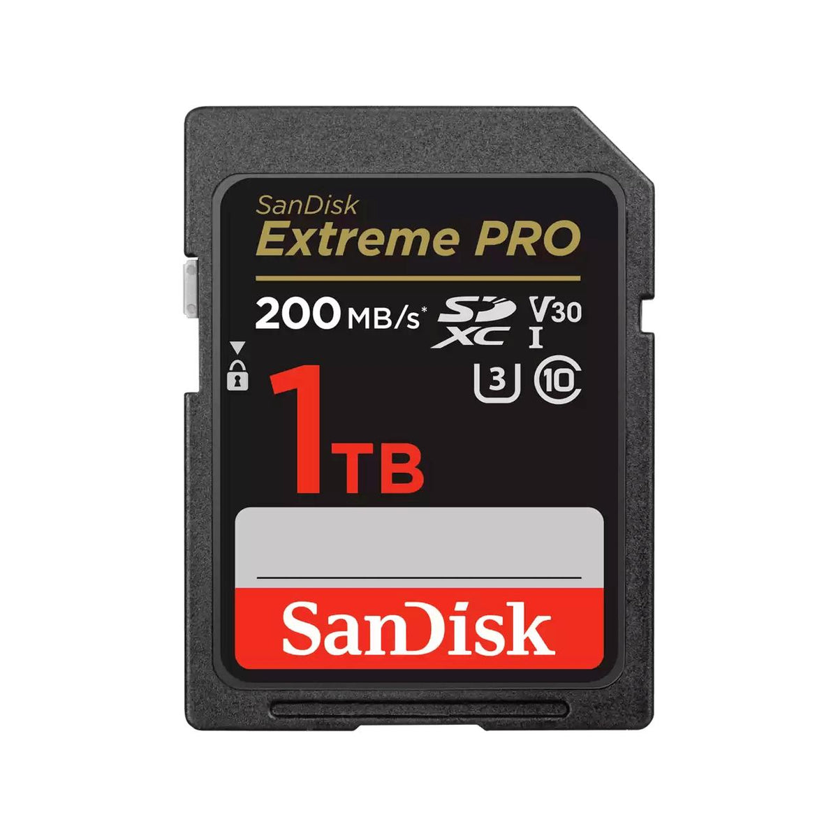 Cartão de Memória SanDisk Cartão SD Extreme Pro 1TB V30 / SDSDXXD-1T00-GN4IN preto