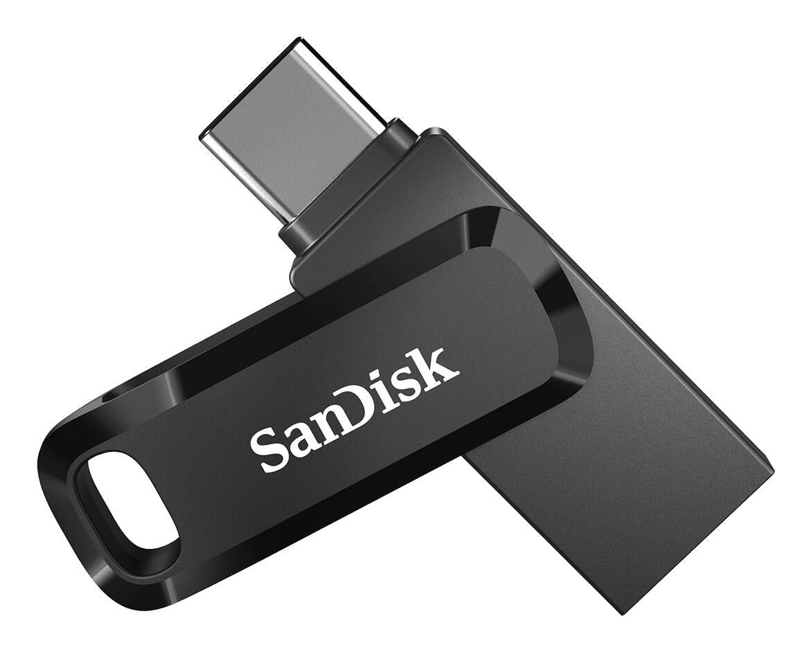 Pen USB SanDisk Ultra Dual Drive Go 256GB / SDDDC3-256G-G46 preto - imagem 5