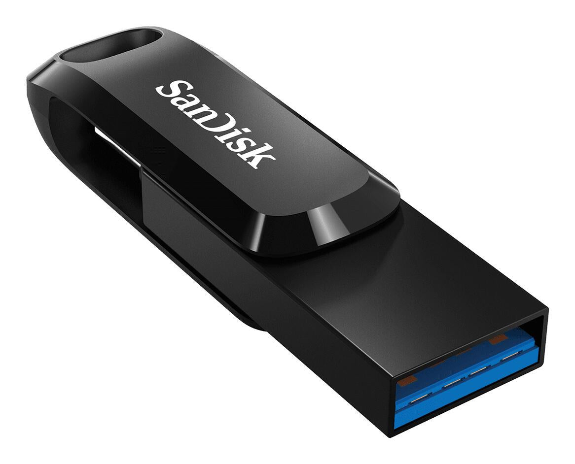 Pen USB SanDisk Ultra Dual Drive Go 256GB / SDDDC3-256G-G46 preto - imagem 8