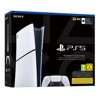 Consola Sony PS5 Slim Digital Ed. / 1000049749 preto, branco - imagem 6