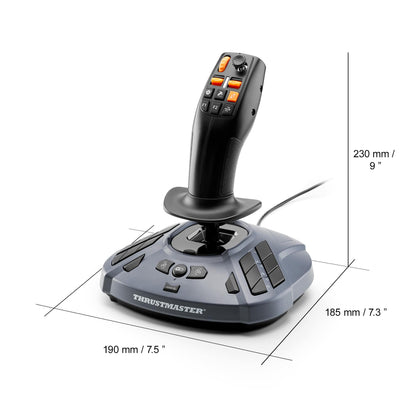 Joystick Thrustmaster SimTask FarmStick PC / 2960889 cinzento - imagem 6