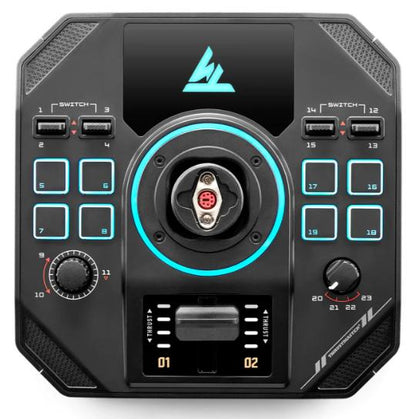 Comando de simulação de voo Thrustmaster SOL-R 4 HOTAS / 2960945 preto - imagem 6