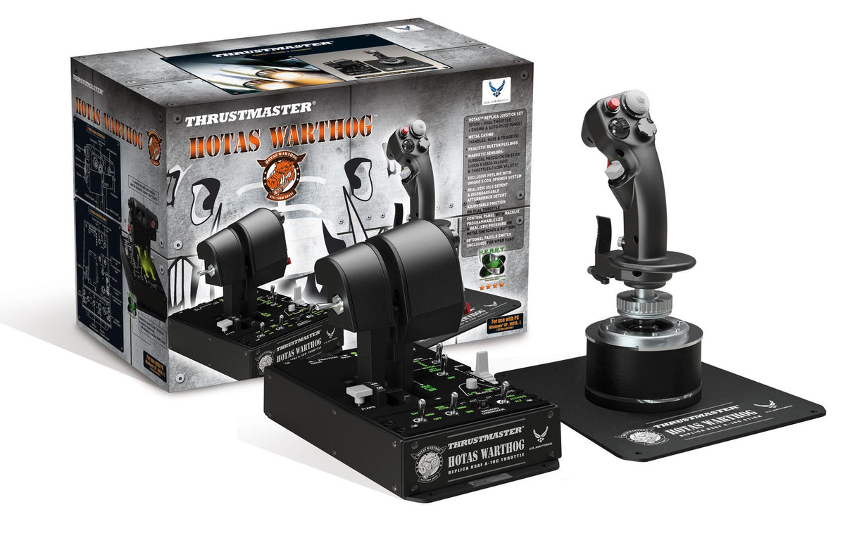 Comando de simulação de voo Thrustmaster Hotas Warthog / 2960720 preto - imagem 9