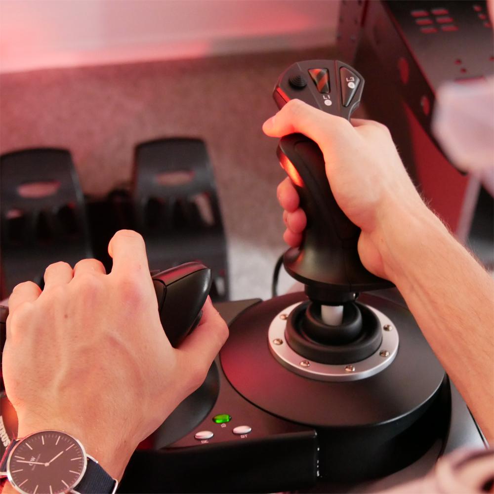 Comando de simulação de voo Thrustmaster T-Flight Hotas X / 2960703 preto - imagem 5