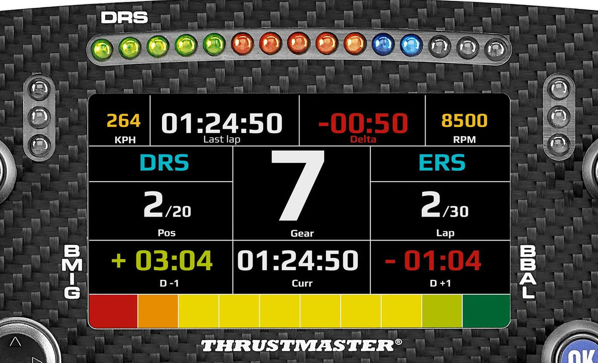 Volante de jogos Thrustmaster Formula Wheel Add-sobre Ferrari SF-25 Edition / 4060466 preto - imagem 7