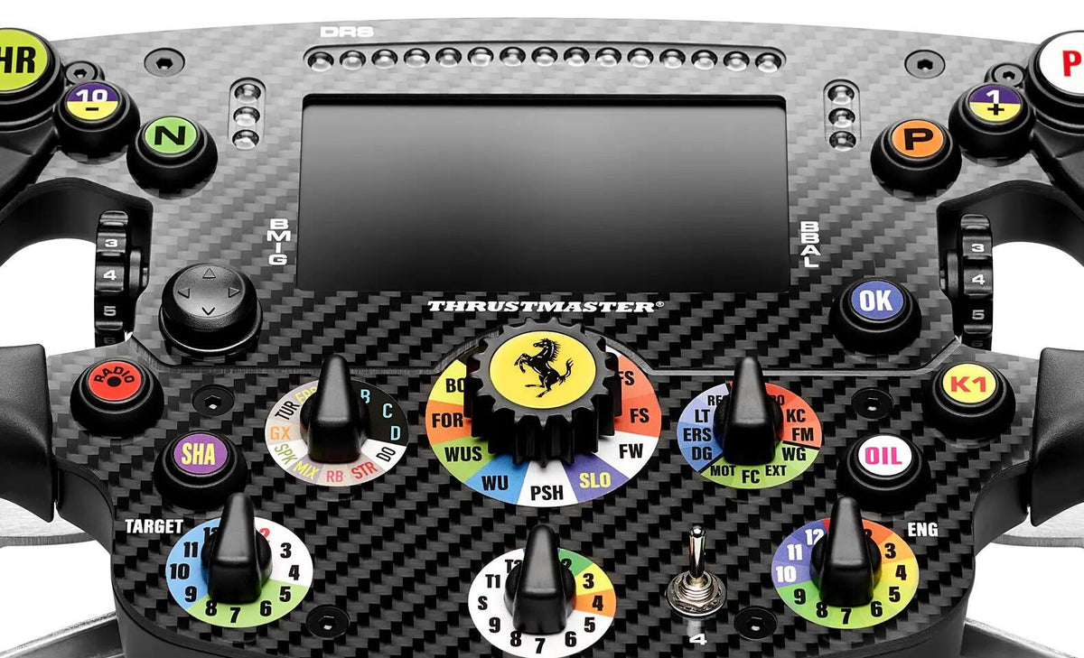 Volante de jogos Thrustmaster Formula Wheel Add-sobre Ferrari SF-25 Edition / 4060466 preto - imagem 8