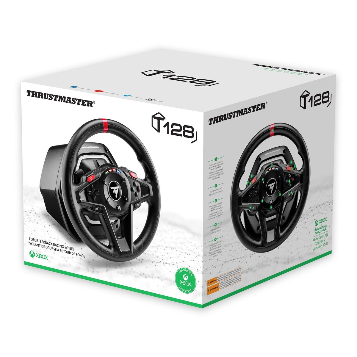 Volante de jogos Thrustmaster T128 for Xbox / 4460184 preto - imagem 11