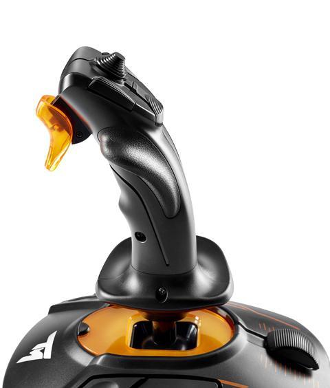 Comando de jogos Thrustmaster T.16000M FCS / 2960773 preto, orange - imagem 3