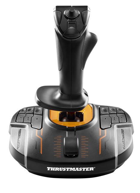 Comando de jogos Thrustmaster T.16000M FCS / 2960773 preto, orange - imagem 6