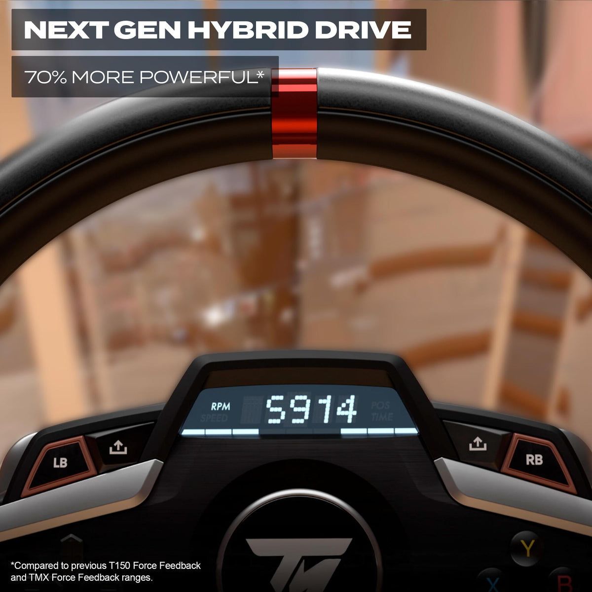 Volante de jogos Thrustmaster T-248, Xbox / 4460182 preto - imagem 9