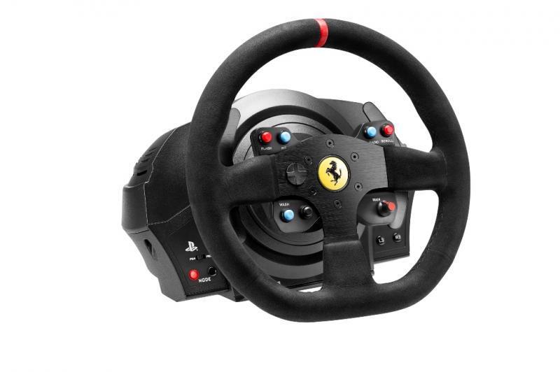Volante de jogos Thrustmaster T300 Ferrari Integral Racing W / 4160652 preto - imagem 7