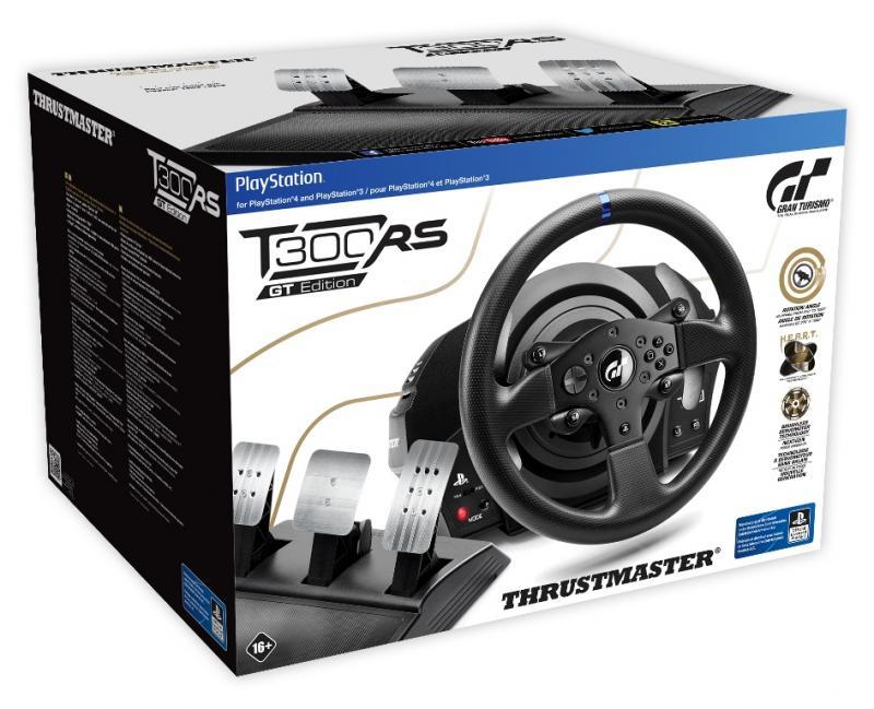 Volante de jogos Thrustmaster T300 RS GT Edition / 4160681 preto - imagem 8