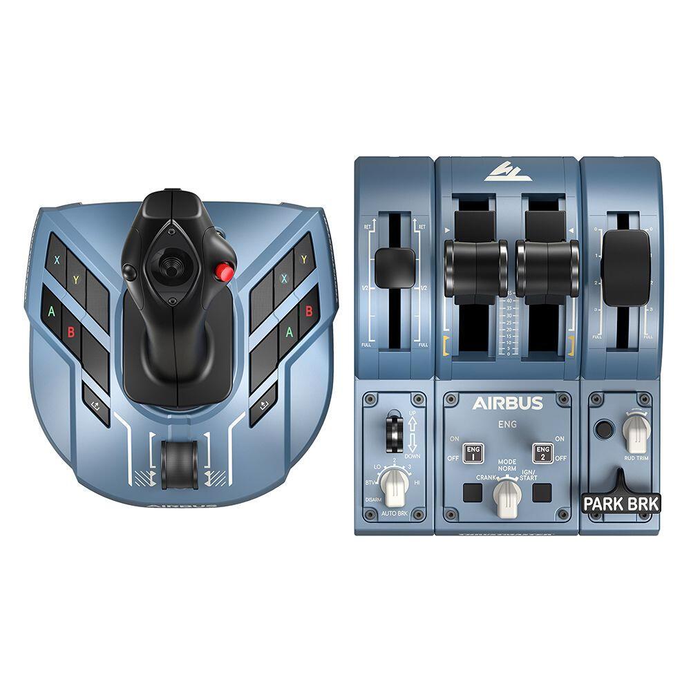 Comando de simulação de voo Thrustmaster TCA Captain X Airbus / 4460217 preto, cinzento - imagem 6