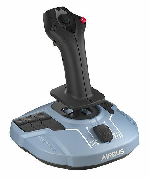 Comando de simulação de voo Thrustmaster TCA Officer Pack Airbus Editio / 2960842 preto, azul - imagem 8