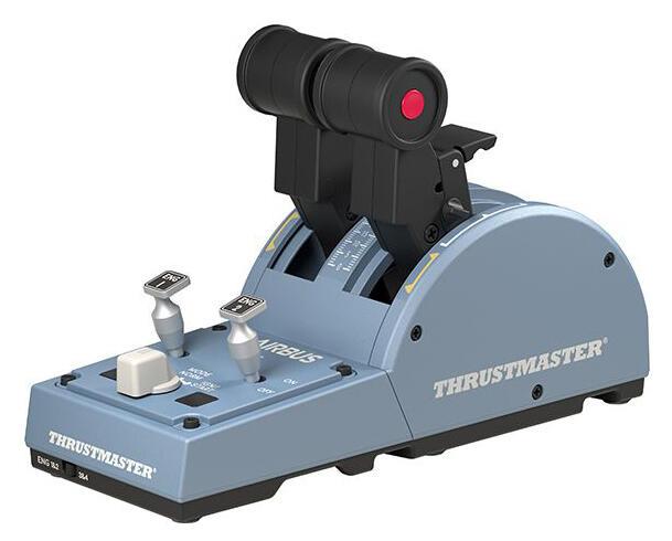 Comando de simulação de voo Thrustmaster TCA Quadrant Airbus Edition / 2960840 preto, azul - imagem 3