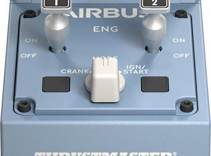 Comando de simulação de voo Thrustmaster TCA Quadrant Airbus Edition / 2960840 preto, azul - imagem 6