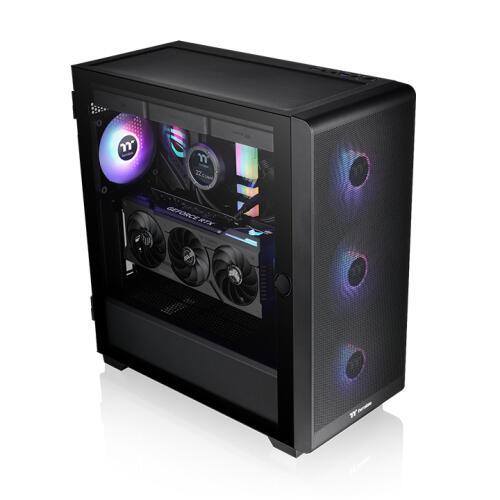 Caixa de Computador Thermaltake S250 TG ARGB / CA-1Y6-00M1WN-00 preto - imagem 5