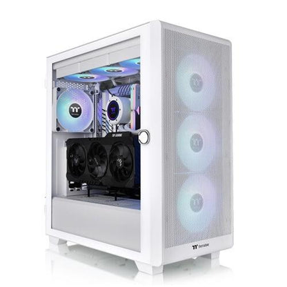 Caixa de Computador Thermaltake S250 TG ARGB / CA-1Y6-00M6WN-00 branco