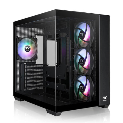 Caixa de Computador Thermaltake View 380 TG ARGB / CA-1Z2-00M1WN-00 preto