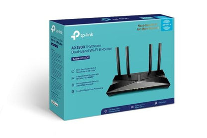 Router TP-Link AX1800 / ARCHER AX1800 preto - imagem 6
