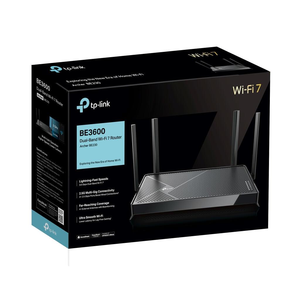 Router TP-Link BE230 / ARCHER BE230 preto - imagem 8