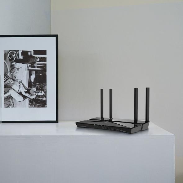 Router TP-Link AX23 / ARCHER AX23 preto - imagem 16
