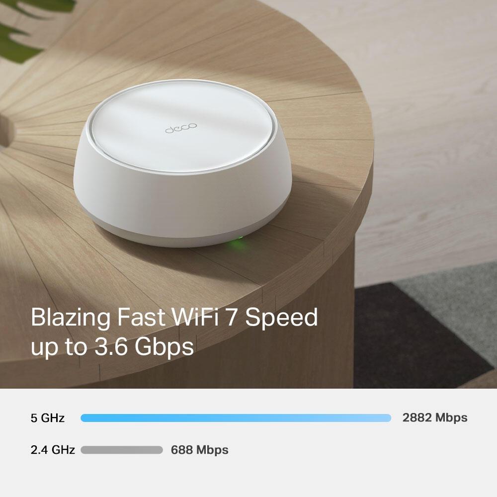 Sistema Mesh Wi-Fi TP-Link BE25 / DECO BE25(2-PACK) branco Doppelpack - imagem 12