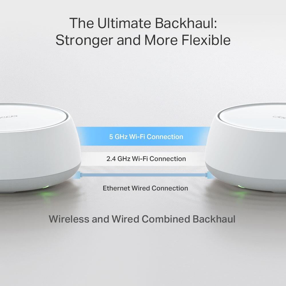 Sistema Mesh Wi-Fi TP-Link BE25 / DECO BE25(2-PACK) branco Doppelpack - imagem 14