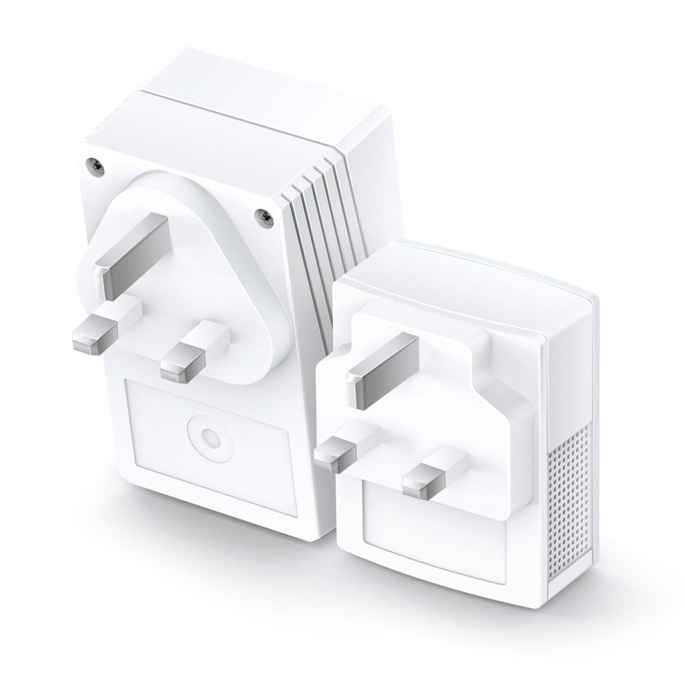 Adaptador de Rede TP-Link Powerline station TL-WPA4220 Kit / TL-WPA4220 KIT branco Multipack - imagem 9