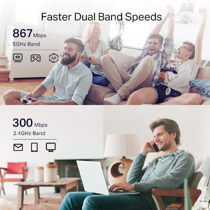 Sistema Mesh Wi-Fi TP-Link RE335 / RE335(DE) branco - imagem 13