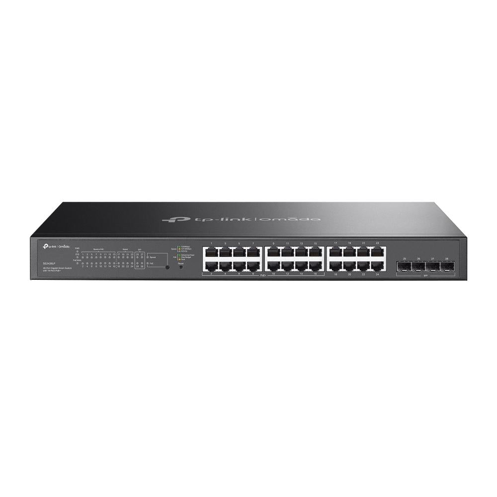 Switch de Rede TP-Link Omada SG2428LP V1 / SG2428LP cinzento - imagem 7
