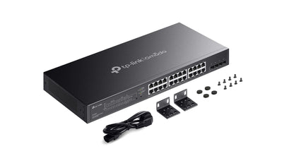 Switch de Rede TP-Link Omada SG2428LP V1 / SG2428LP cinzento - imagem 12