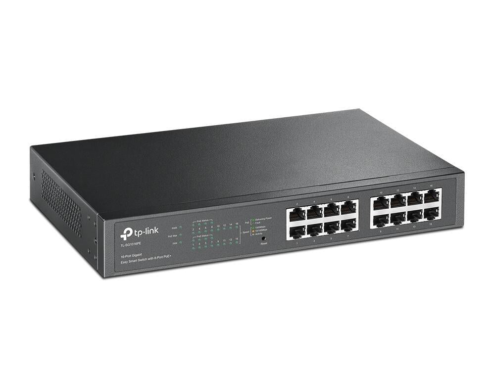 Switch de Rede TP-Link TL-SG1016PE / TL-SG1016PE preto - imagem 6