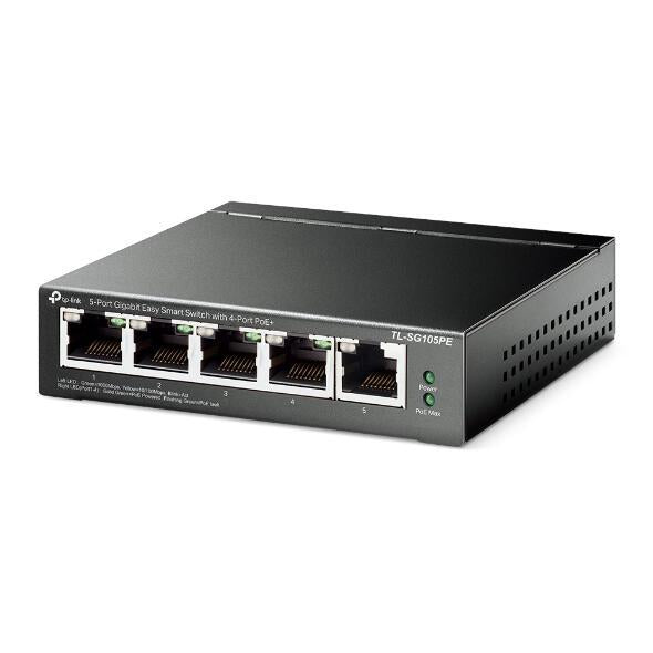 Switch de Rede TP-Link TL-SG105PE / TL-SG105PE preto - imagem 5