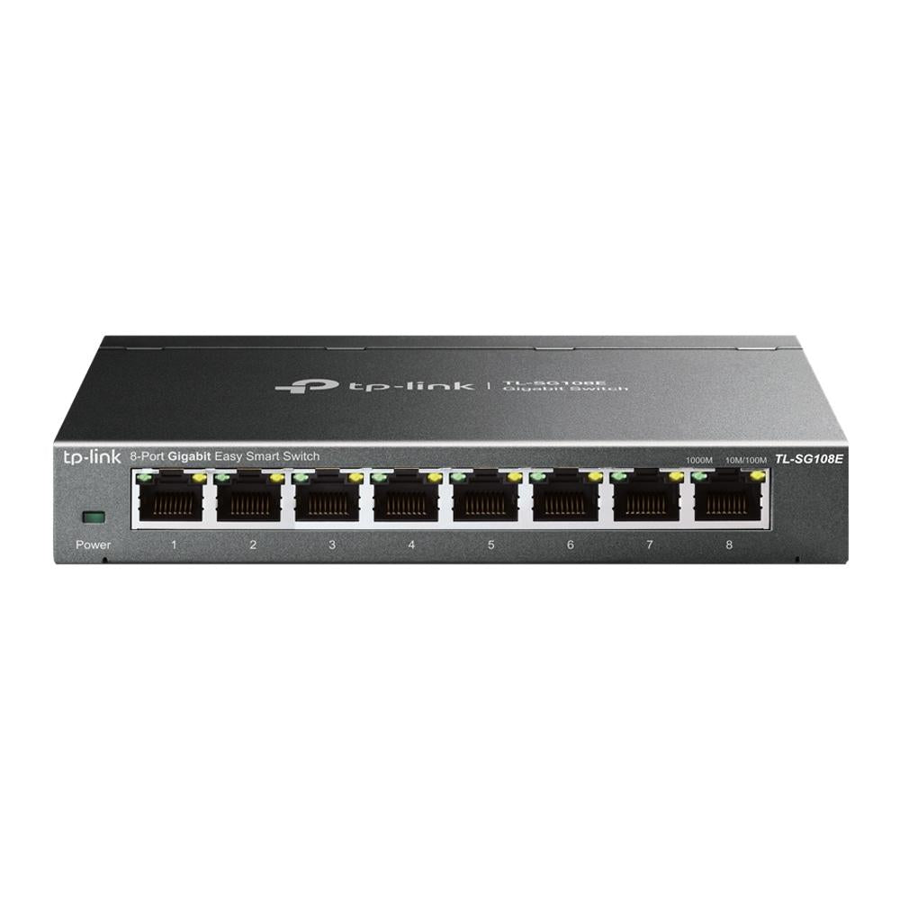 Switch de Rede TP-Link TL-SG108E / TL-SG108E preto - imagem 3