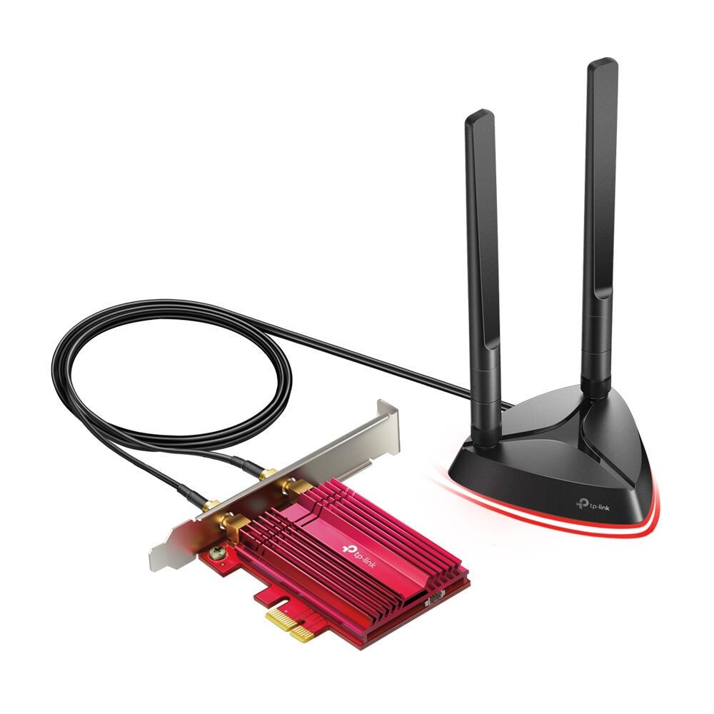 Adaptador de Rede TP-Link TX3000E / ARCHER TX3000E preto, vermelho - imagem 6