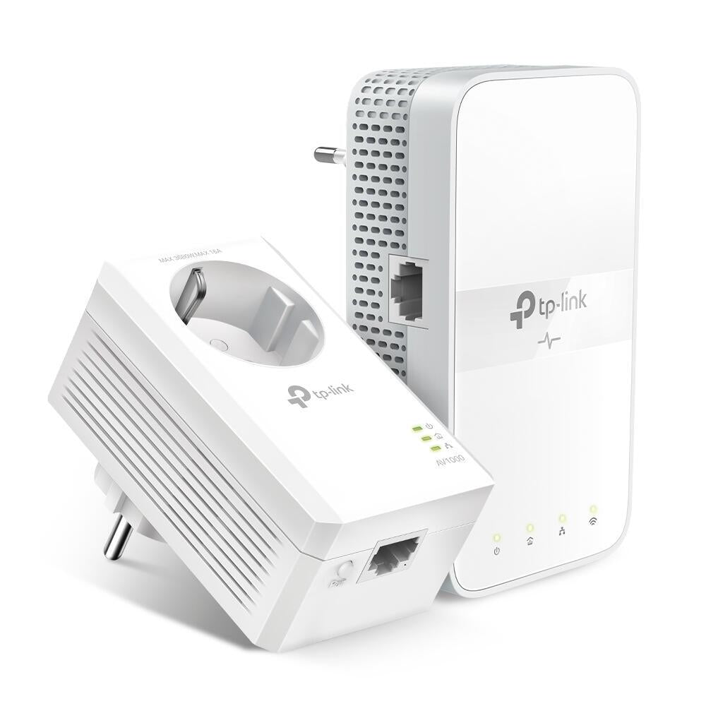 Adaptador de Rede TP-Link Powerline station TL-WPA7617 Kit / TL-WPA7617 KIT branco Multipack - imagem 4
