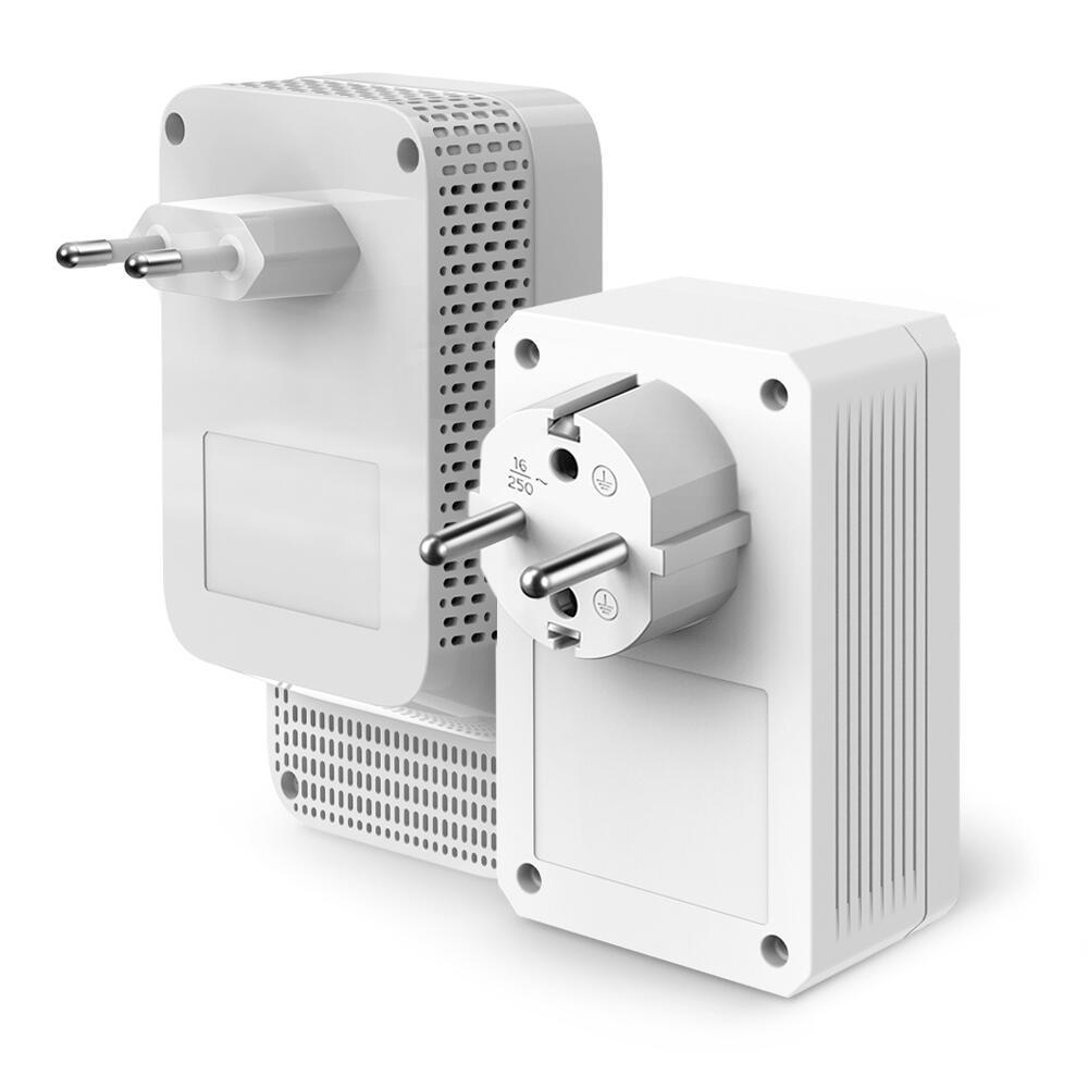 Adaptador de Rede TP-Link Powerline station TL-WPA7617 Kit / TL-WPA7617 KIT branco Multipack - imagem 5