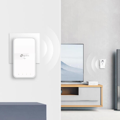 Adaptador de Rede TP-Link Powerline station TL-WPA7617 Kit / TL-WPA7617 KIT branco Multipack - imagem 6