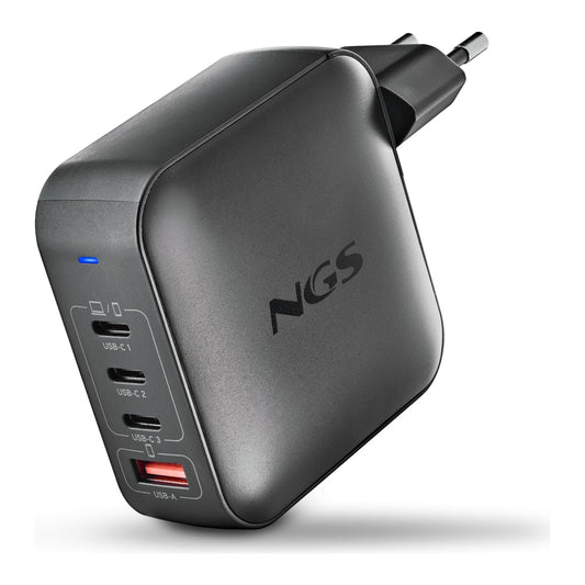 Carregador de portátil GaN NGS BUD 165W/ 165W/ Auto/ Voltagem 5-21V