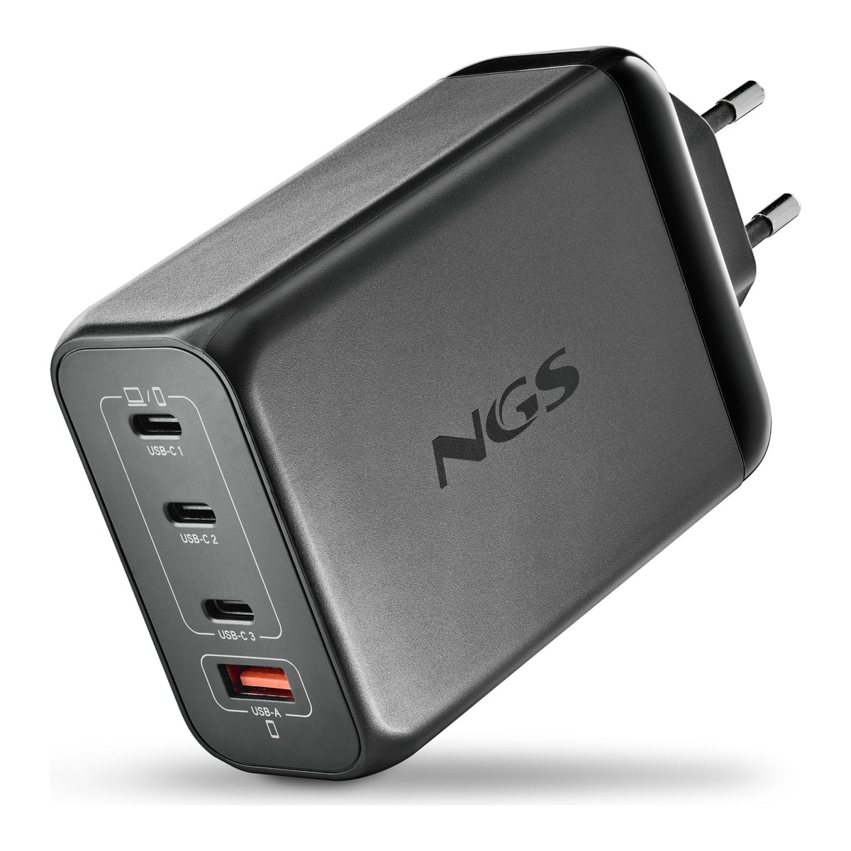 NGS ULTRARAPIDO240W carregador de 4 portas 3USB-C 1 US