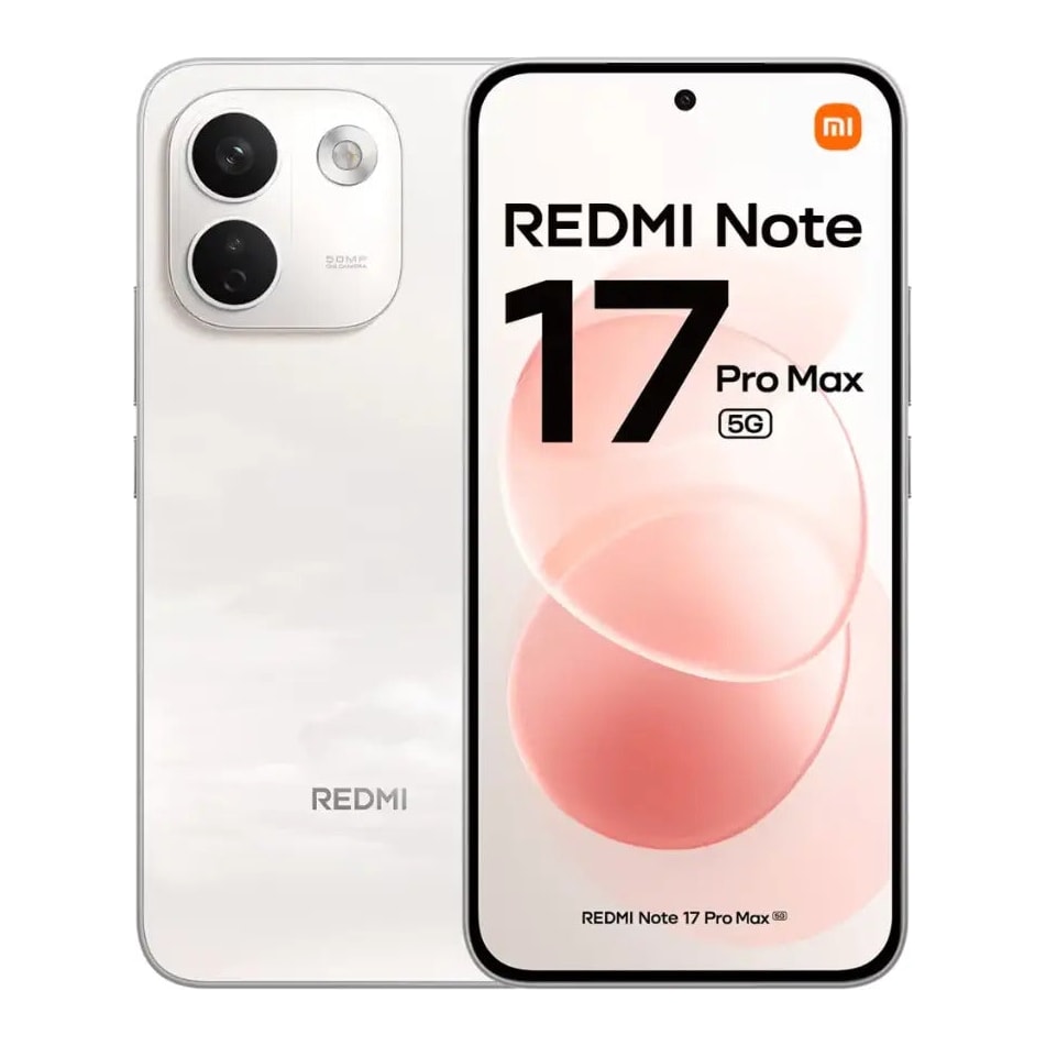 Smartphone Xiaomi Redmi Note 17 Pro Max 8GB/ 256GB/ 6,83"/ 5G/ branco e Rosa Algodón