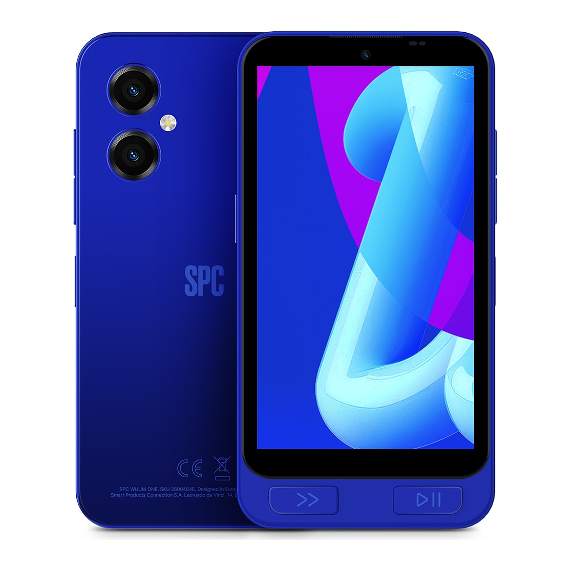 Smartphone SPC Wuum One 4GB/ 64GB/ 5"/ Azul