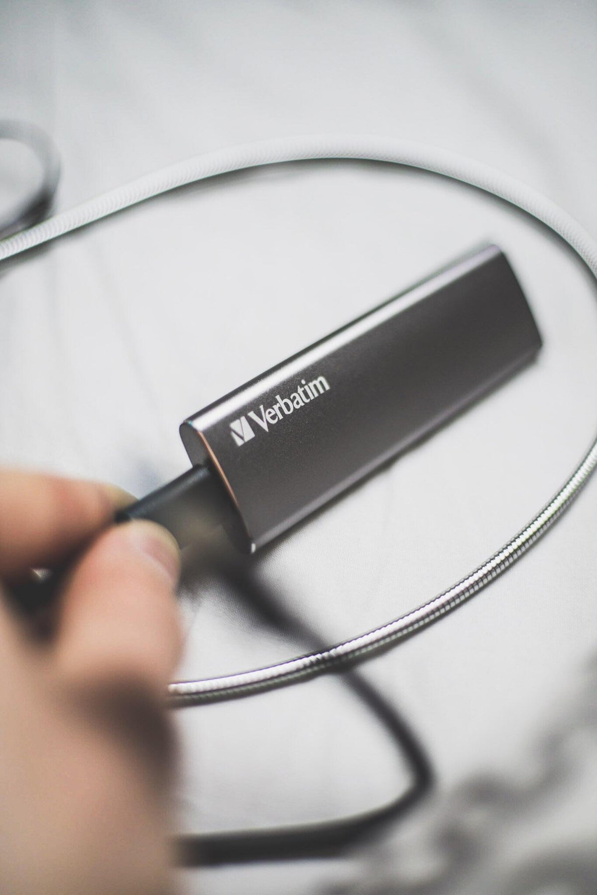 Disco SSD Verbatim External Vx500 1TB / 47444 prateado - imagem 5