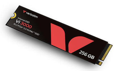 Disco SSD Verbatim M.2 Vi3000 256GB / 49373 preto - imagem 3