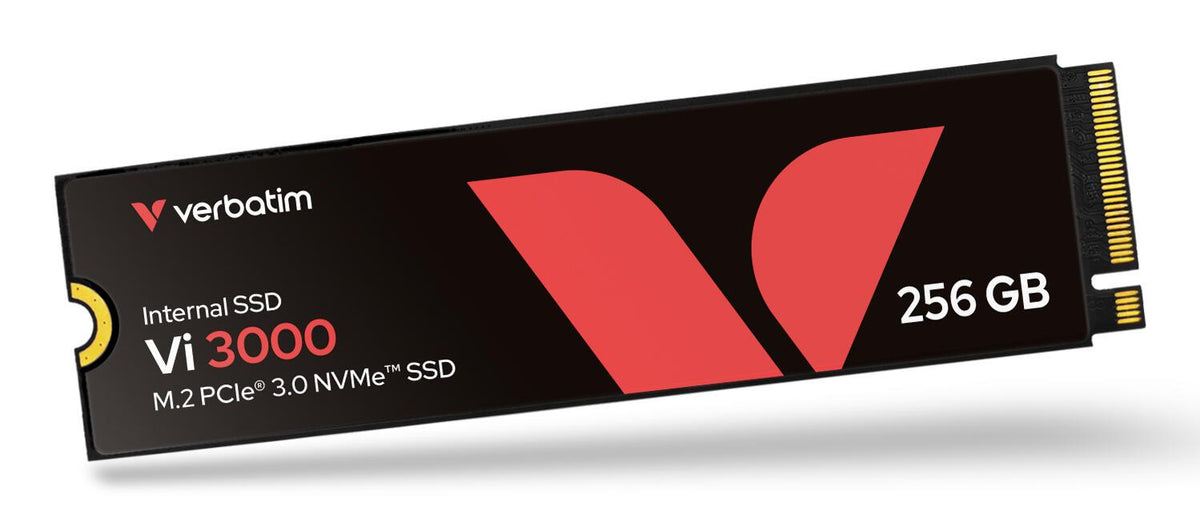 Disco SSD Verbatim M.2 Vi3000 256GB / 49373 preto - imagem 5