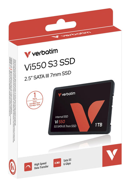 Disco SSD Verbatim 2.5" Vi550 1TB / 49353 preto