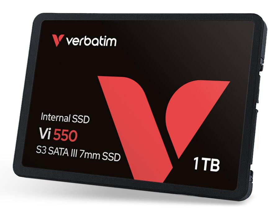 Disco SSD Verbatim 2.5" Vi550 1TB / 49353 preto - imagem 2