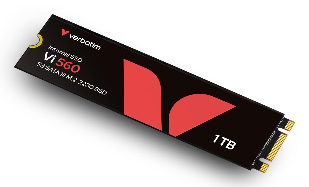 Disco SSD Verbatim M.2 Vi560 1TB / 49364 preto - imagem 2