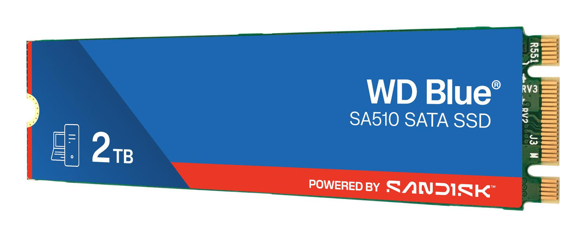 Disco SSD Western Digital M.2 azul SA510 2TB / WDS200T3B0B-00C7C0 - imagem 2